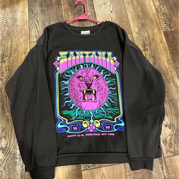 GRAPHIC crewneck- super colorful! Warm! - Picture 1 of 3